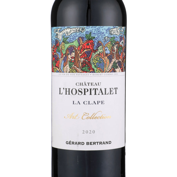 Gerard Bertrand La Clape Rouge Chateau L'Hospitalet Art Collection 202 - 750ML