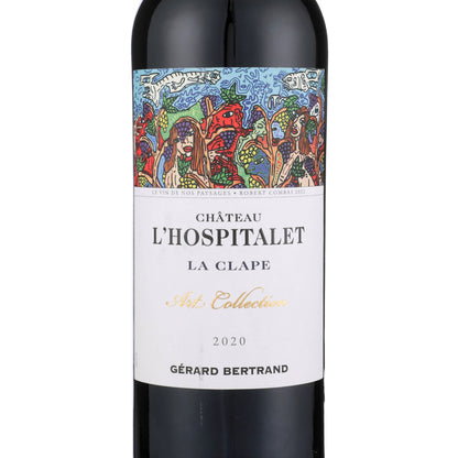 Gerard Bertrand La Clape Rouge Chateau L'Hospitalet Art Collection 202 - 750ML