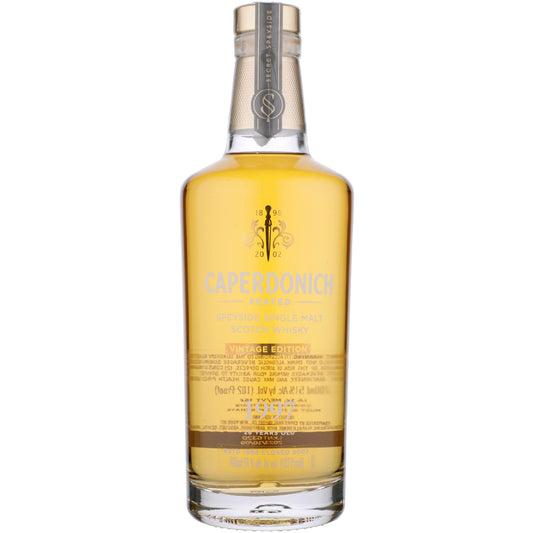 Caperdonich Single Malt Scotch Peated Secret Speyside 26 Yr 102 - 700ML - Front