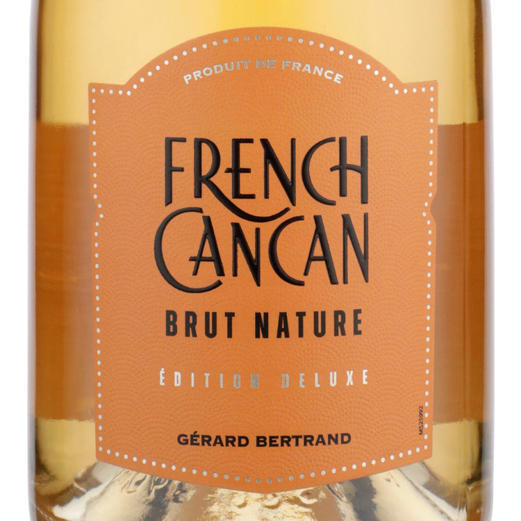 Gerard Bertrand Brut Nature Orange French Cancan Edition Deluxe France - 750ML - Front Label