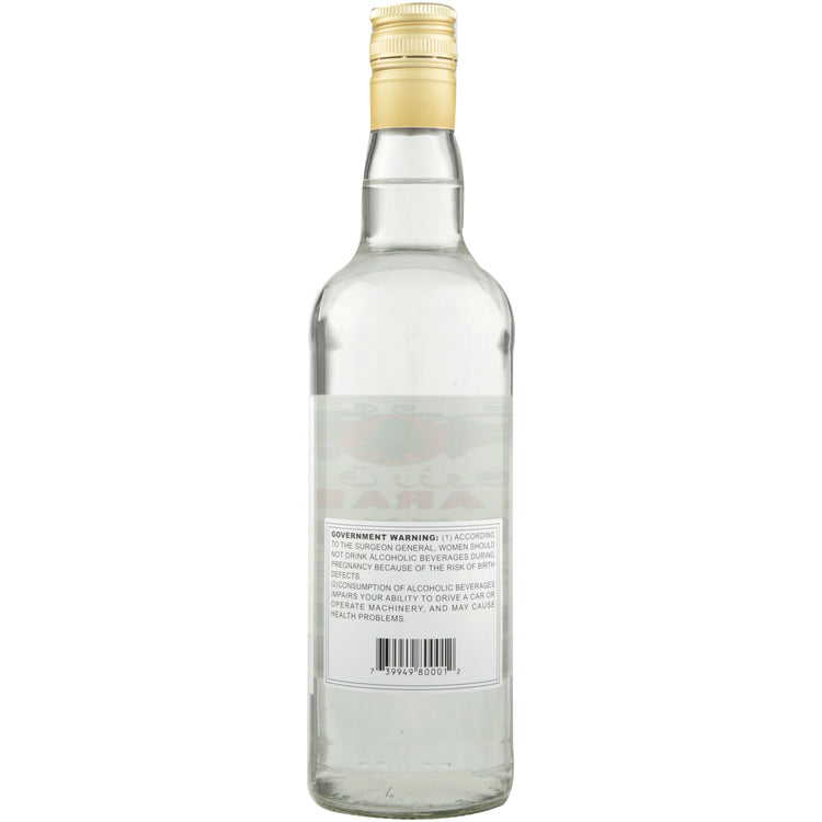 Razzouk Arak 100 - 750ML - Back