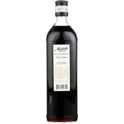 Mathilde Creme De Cassis De La Saintonge 32 - 750ML - Back