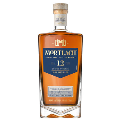 Mortlach Single Malt Scotch The Wee Witchie 12 Yr 86.8 - 750ML - Front