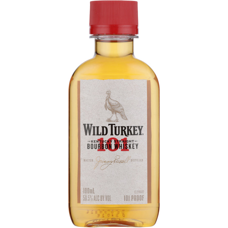 Wild Turkey Straight Bourbon 101 - 100ML - Front