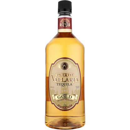 Puerto Vallarta Tequila Gold 80 - 1.75L - Front
