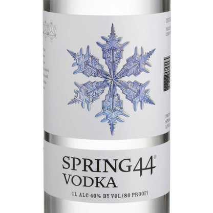 Spring 44 Vodka 80 - 1.0L - Front Label