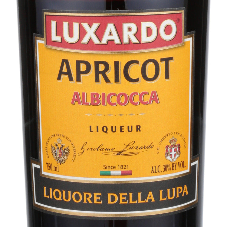 Luxardo Apricot Liqueur 60 - 750ML - Front Label
