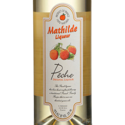 Mathilde Peach Liqueur Peche 36 - 375ML - Front Label