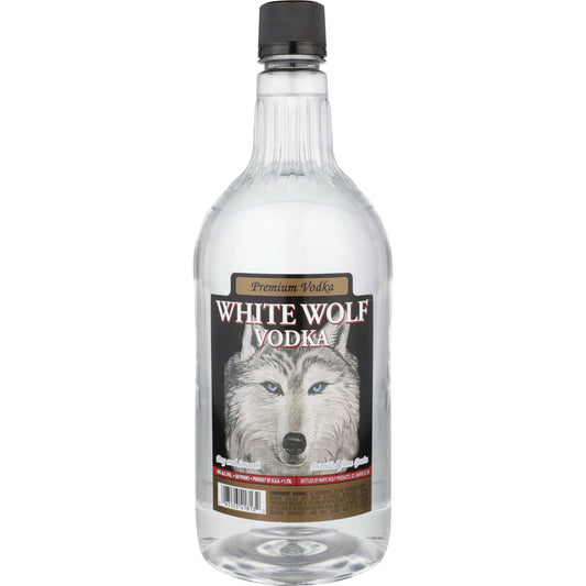 White Wolf Vodka 80 - 1.75L - Front