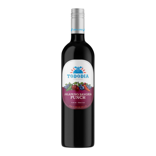 Tododia Jalapeno Sangria Punch Wine Based Cocktail - 750ML - Front