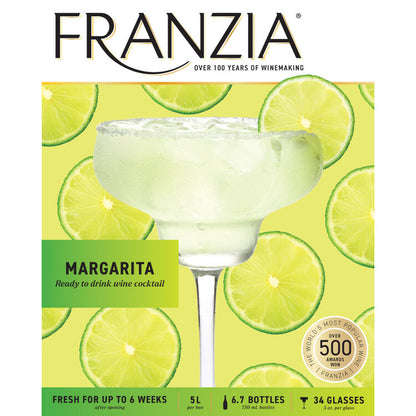 Franzia Margarita Wine Based Cocktail - 5.0L - Front Label