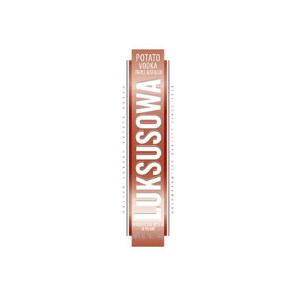 Luksusowa Vodka 80 - 1.0L - Front Label