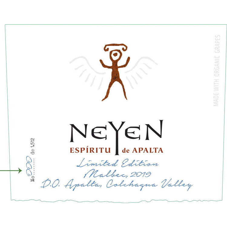 Neyen Espiritu De Apalta Malbec Limited Edition Apalta 2019 - 750ML