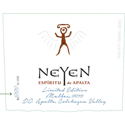 Neyen Espiritu De Apalta Malbec Limited Edition Apalta 2019 - 750ML