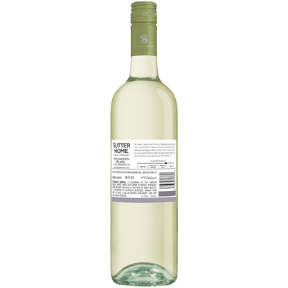 Sutter Home Sauvignon Blanc California - 750ML - Back
