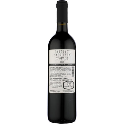 San Fabiano Calcinaia Cabernet Sauvignon Di Toscana 2019 - 750ML - Back