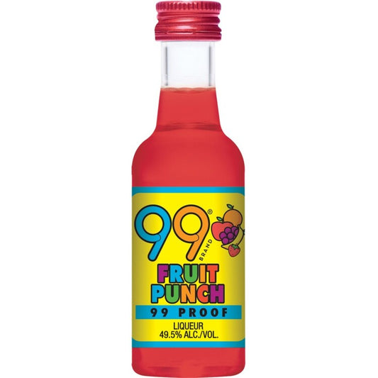 99 Brand Fruit Punch Liqueur 99 - 50ML - Front