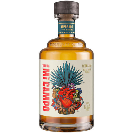 Mi Campo Tequila Reposado 80 - 750ML - Front