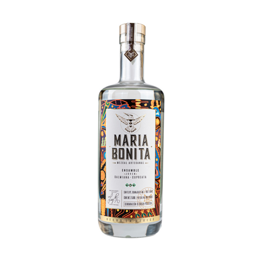 Maria Bonita Mezcal Joven Salmiana-Cupreata 80 - 750ML - Front