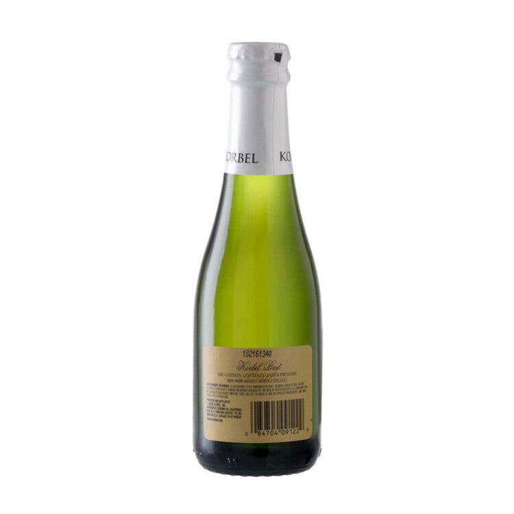 Korbel Brut California - 187ML - Back