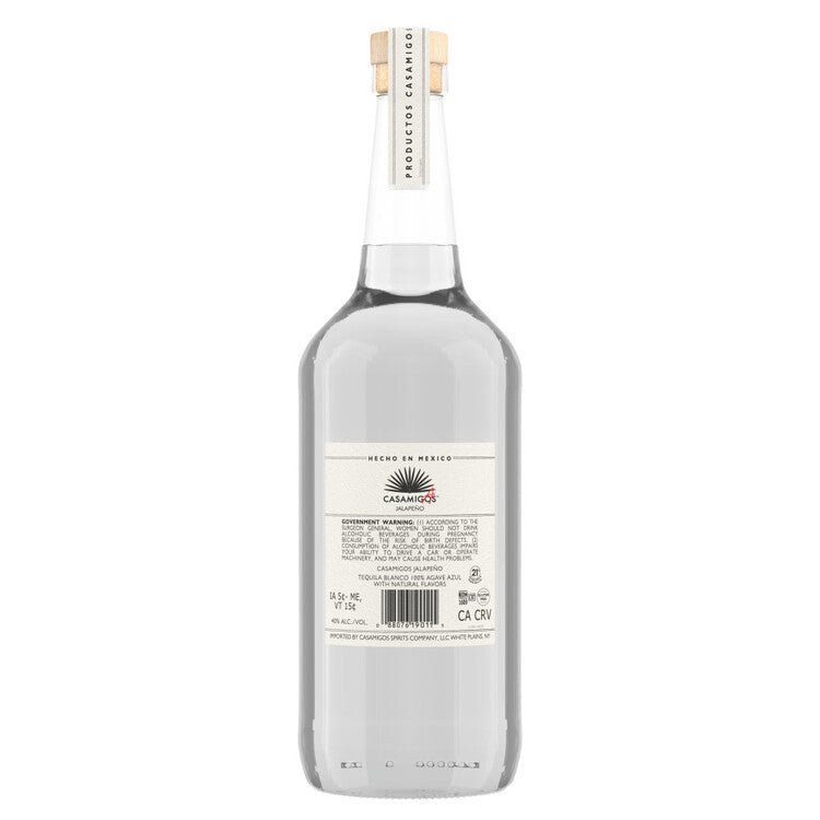Casamigos Casamigas Blanco Jalapeno Flavored Tequila 80 - 1.75L - Back