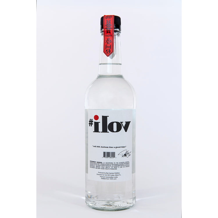 Voli 305 Vodka 80 - 1.75L - Back
