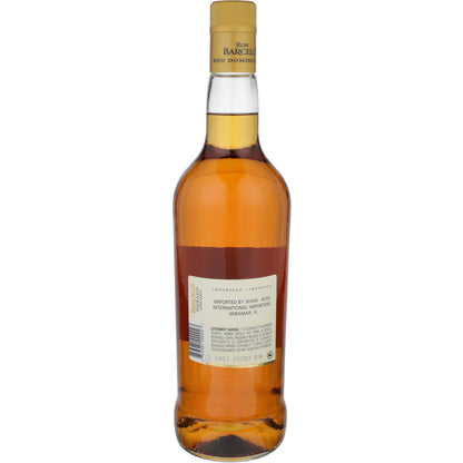 Ron Barcelo Aged Rum Dorado Anejado 80 - 1.0L - Back