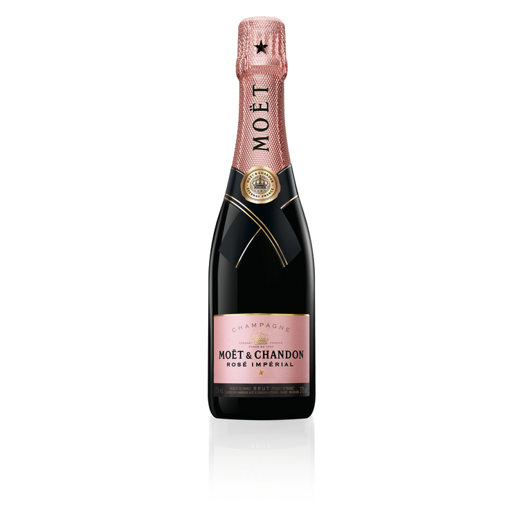 Moet & Chandon Champagne Brut Rose Imperial - 375ML - Front
