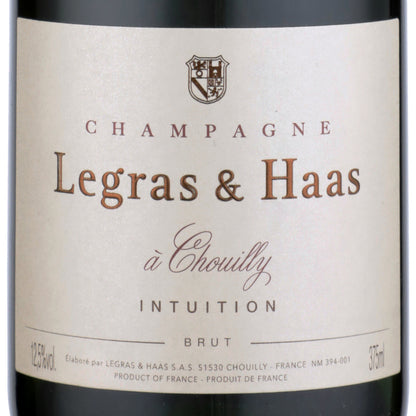 Legras & Haas Champagne Brut Intuition - 375ML