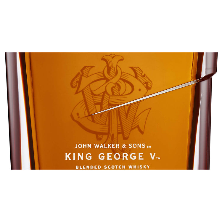 Johnnie Walker Blended Scotch Blue Label King George V Edition 86 - 750ML - Back