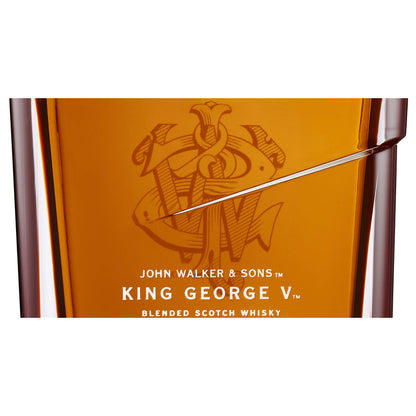 Johnnie Walker Blended Scotch Blue Label King George V Edition 86 - 750ML - Back