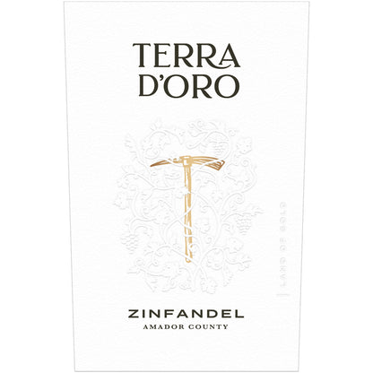 Terra D'Oro Zinfandel Home Vineyard Amador County 2018 - 750ML - Front Label