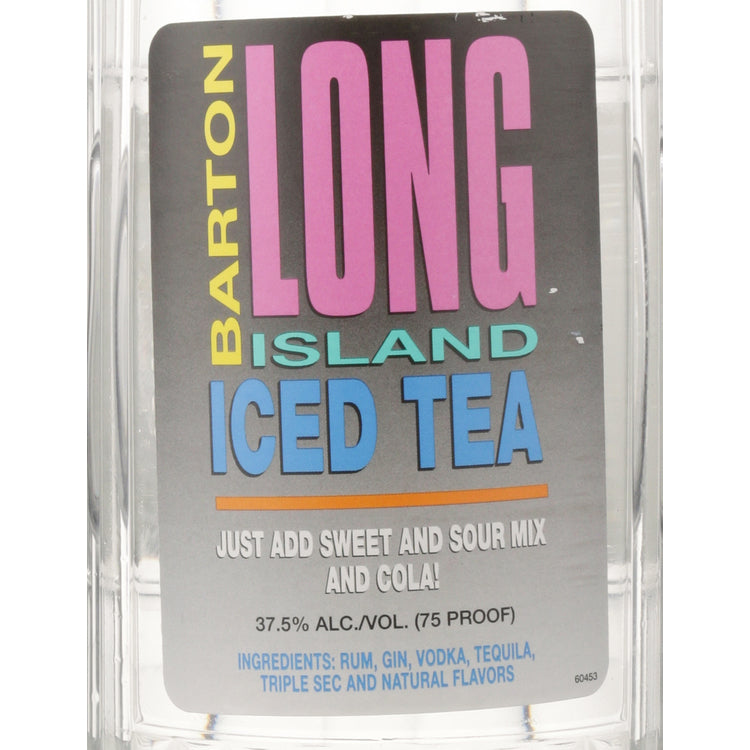Barton Long Island Iced Tea 75 - 1.75L - Front Label