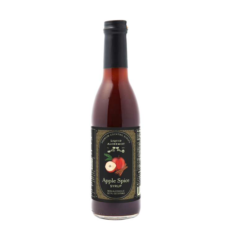 Liquid Alchemist Apple Spice Syrup - 375ML - Front