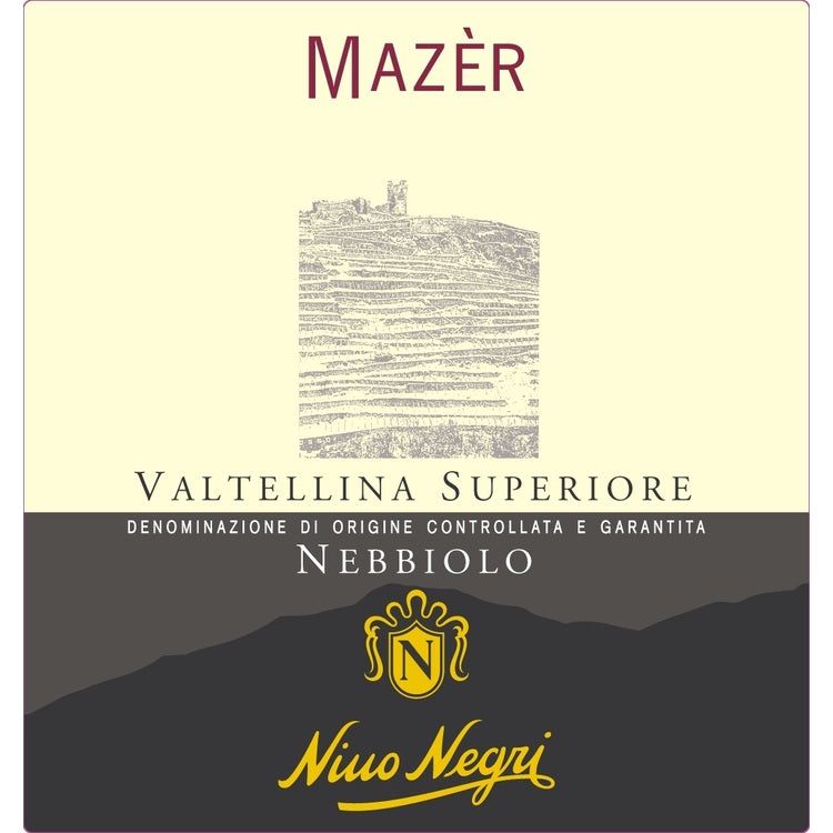 Nino Negri Valtellina Superiore Mazer 2021 - 750ML