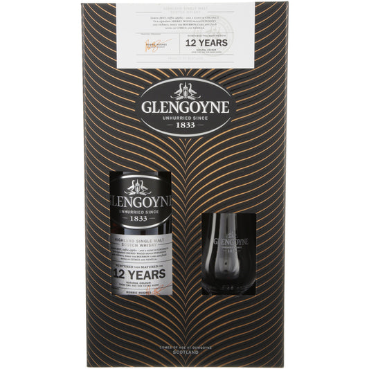 Glengoyne Single Malt Scotch 12 Yr 86 W/ Glass - 750ML