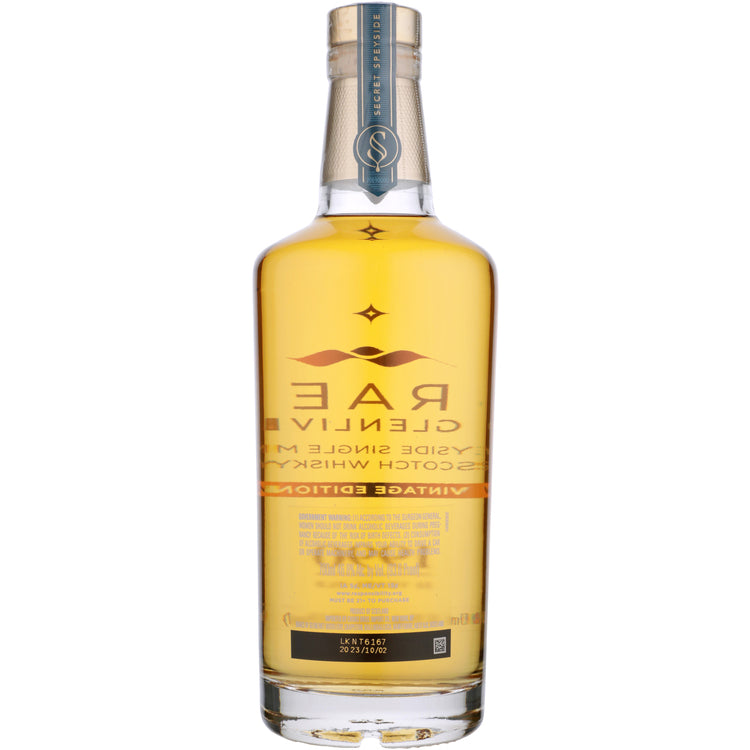 Braes Of Glenlivet Single Malt Scotch Secret Speyside 1990 32 Yr 93.6 - 700ML - Back