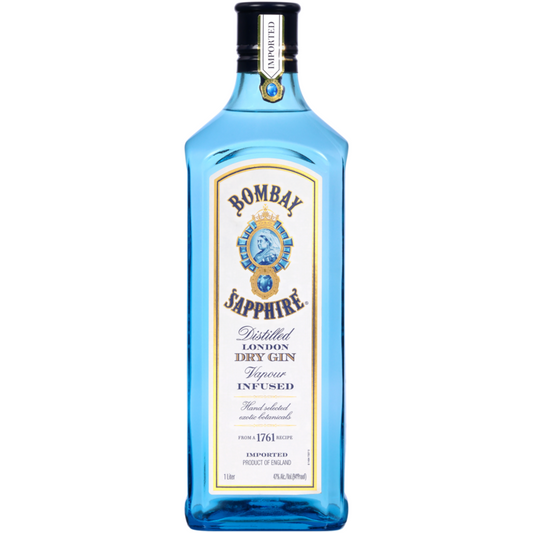 Bombay Sapphire Gin 94 - 1.0L - Front