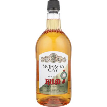 Moraga Cay Gold Rum 80 - 1.75L - Front