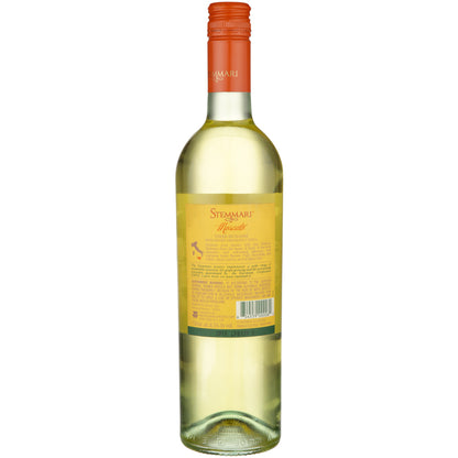 Stemmari Moscato Terre Siciliane - 750ML - Back