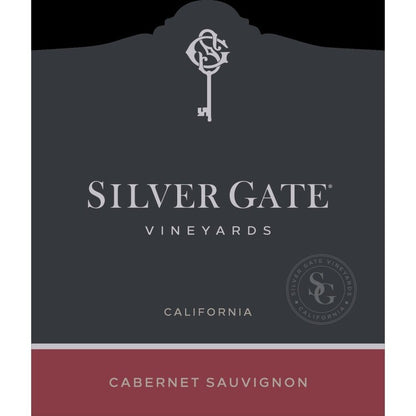 Silver Gate Vineyards Cabernet Sauvignon California - 750ML - Front Label