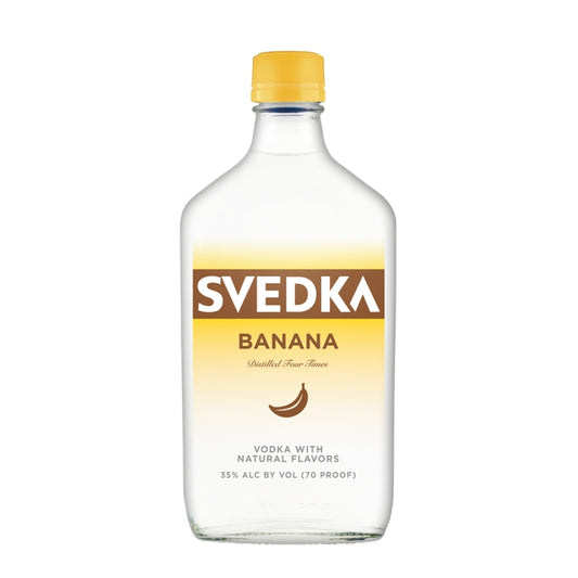 Svedka Banana Flavored Vodka 70 - 375ML - Front