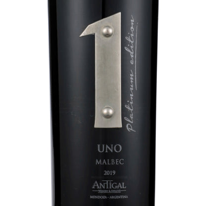 Antigal Malbec Uno Platinum Edition Valle De Uco 2019 - 750ML