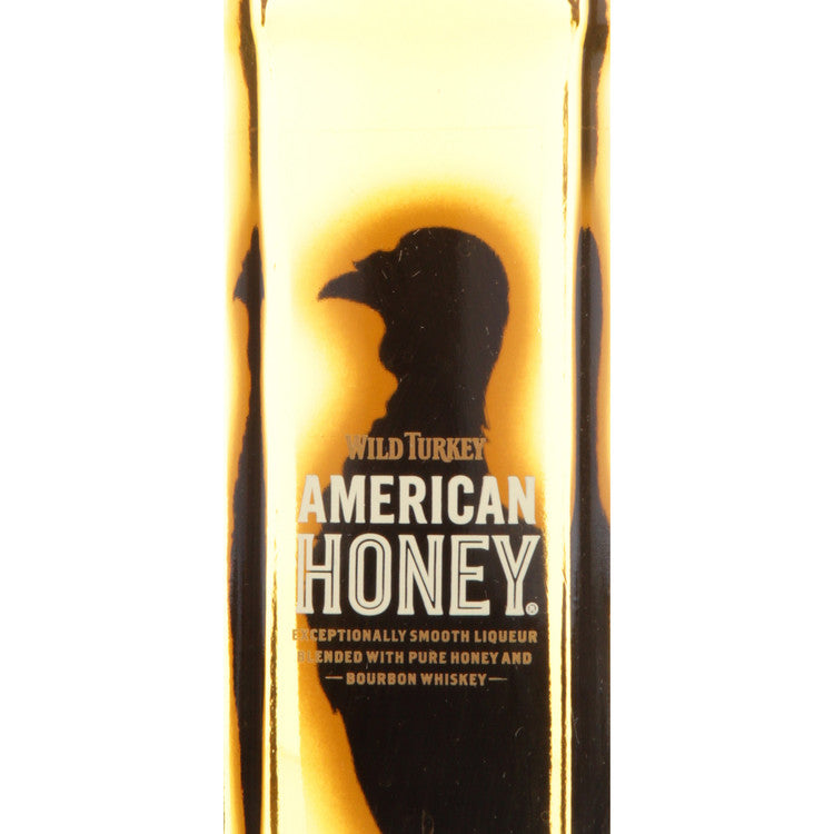 Wild Turkey Honey Whiskey Liqueur American Honey 71 - 375ML - Front Label