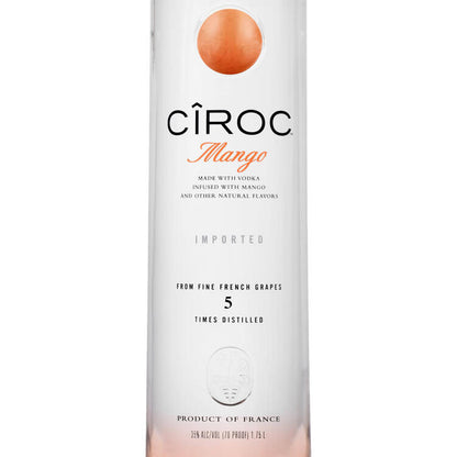 Ciroc Mango Flavored Vodka 70 - 1.75L - Front Label