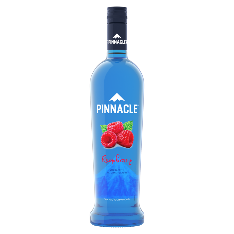 Pinnacle Raspberry Flavored Vodka 60 - 750ML - Front