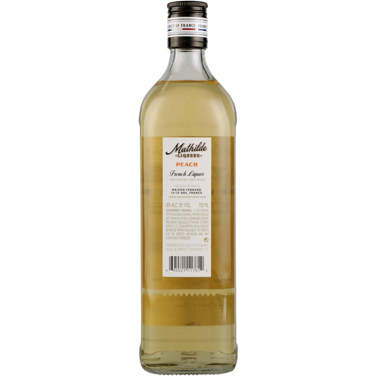 Mathilde Peche 36 - 750ML - Back