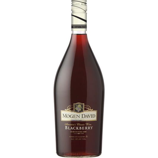 Mogen David Blackberry Flavored Wine - 1.5L - Front