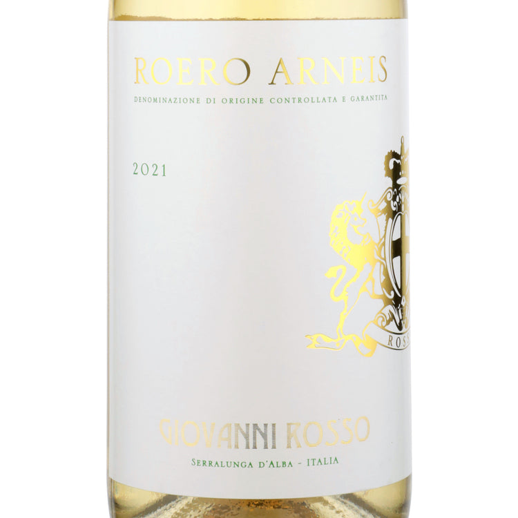 Giovanni Rosso Roero Arneis 2021 - 750ML - Front Label