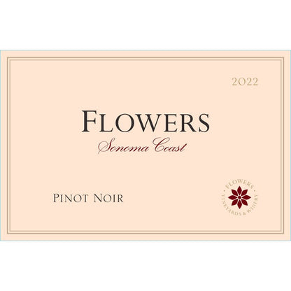Flowers Pinot Noir Sonoma Coast 2022 - 750ML